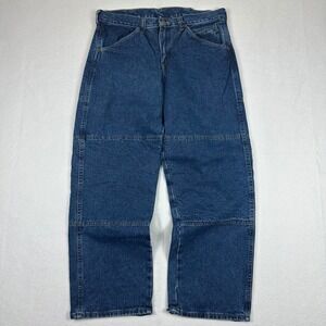 Vintage Draggin Denim Kevlar Lined Motorcycle Riding Jeans Size 34x30